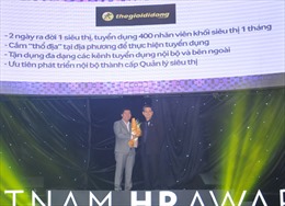 Thế Giới Di Động đạt hai giải thưởng tại Vietnam HR Award 2014